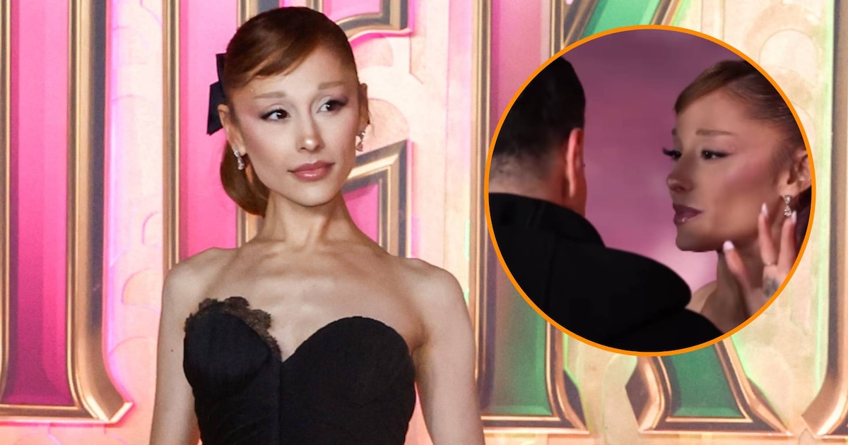 La reacción de Ariana Grande a los gritos de fotógrafos en Nueva York durante el estreno de “Wicked: For Good”