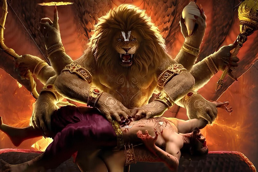 una película india plagia exactamente la pelea entre Kratos y Baldur en God of War