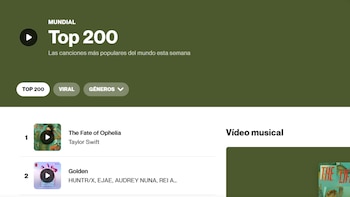 La canción Golden, interpretada por