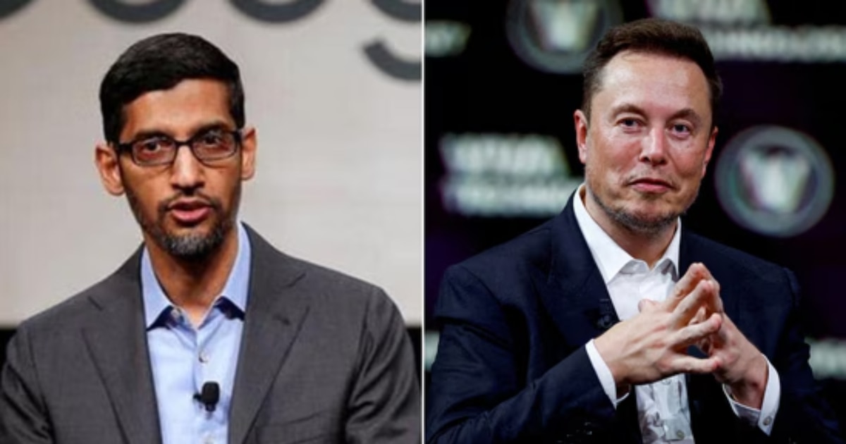 Elon Musk felicitó al CEO de Google por la nueva IA Gemini 3: este fue el particular mensaje