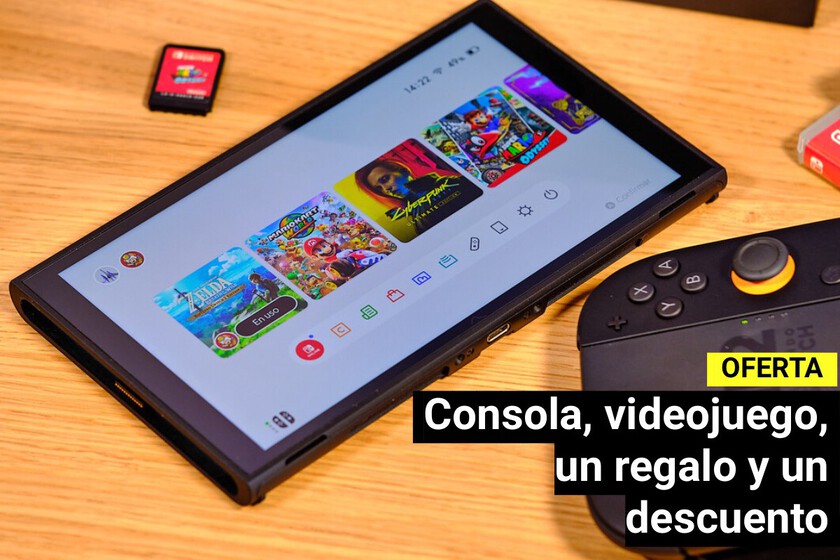 Consola, videojuego y un regalo. La Nintendo Switch 2 está de oferta durante el Black Friday