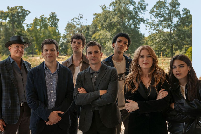 Ahora Me Ves 3 (2025), crítica. La película no engaña a nadie. La 'Ocean's' con magos entretiene con su nuevo truco mientras presenta a la siguiente generación