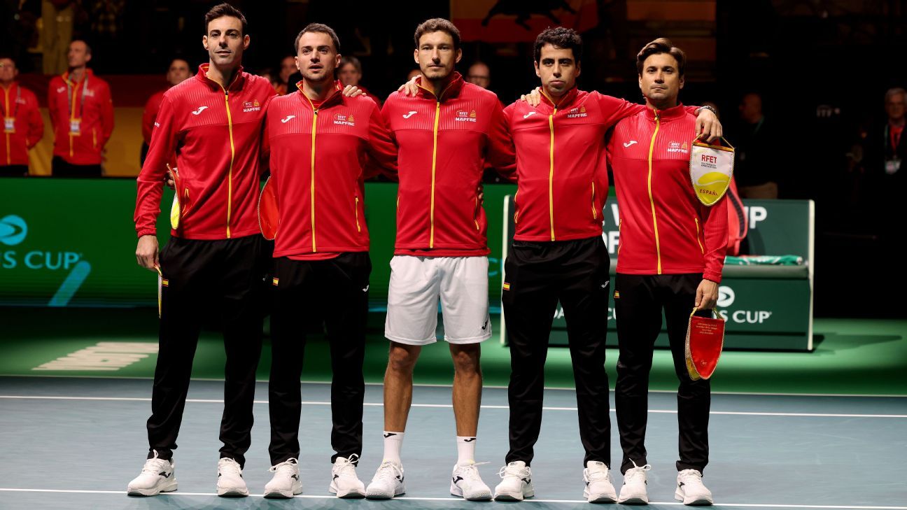 Italia vs. España: horario y cómo ver la final de la Copa Davis 2025