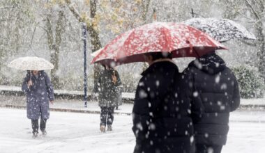 la AEMET avisa de temperaturas de hasta -4ºC en estas zonas