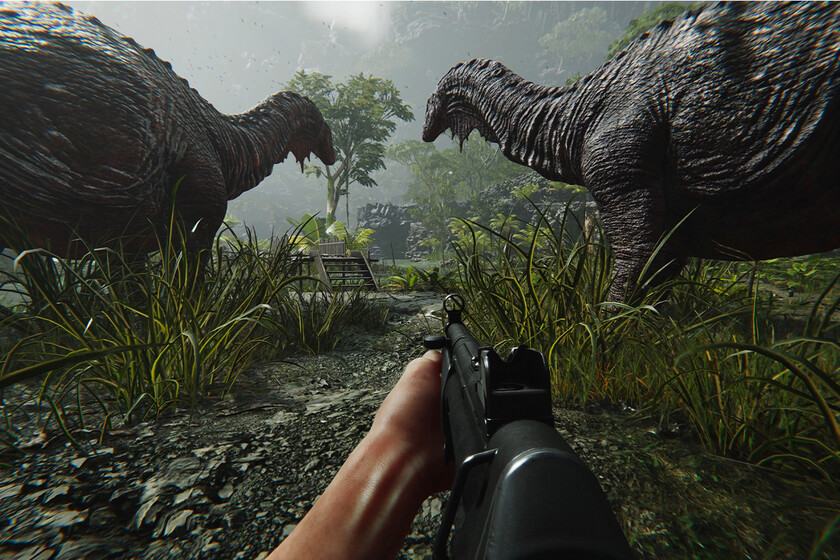 Supervivencia extrema y acción contra dinosaurios. Este juego mezcla Dino Crisis y Far Cry, y lo mejor es que se lanza muy pronto - FEROCIOUS