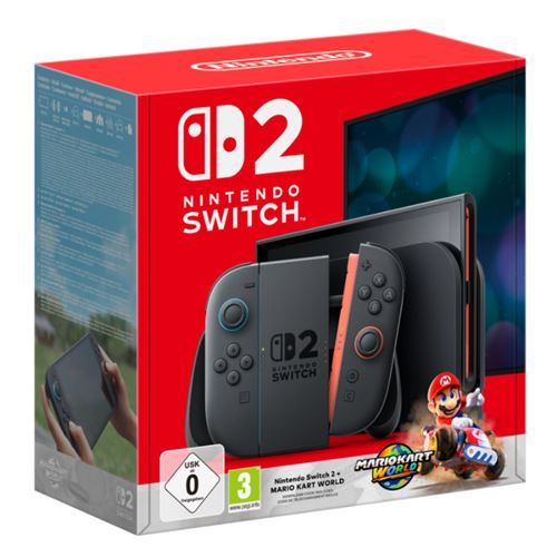 Consola Nintendo Switch 2 + Mario Kart World 