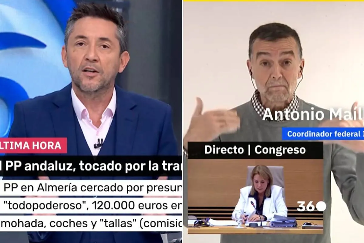 Javier Ruiz y Antonio Maíllo se enfrentan en Mañaneros 360 y acaban como el rosario de la Aurora: "Segunda vez que me insulta, segunda vez..." - El Mundo