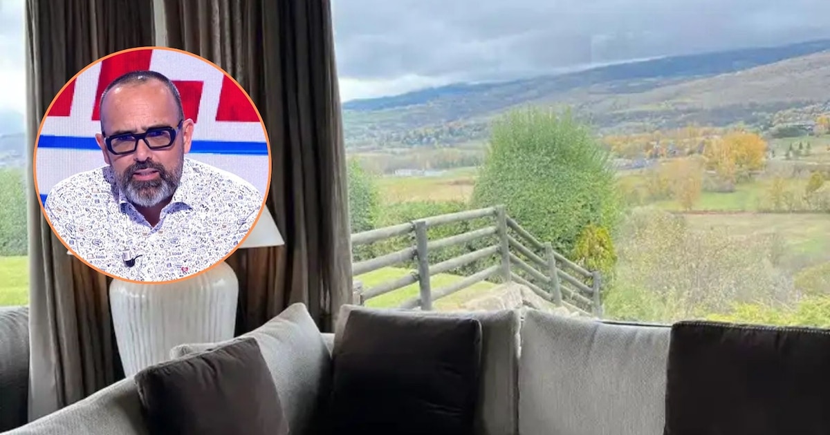 La impresionante casa de Risto Mejide en el Pirineo Catalán: una gran biblioteca, un piano de cola y vistas a las montañas