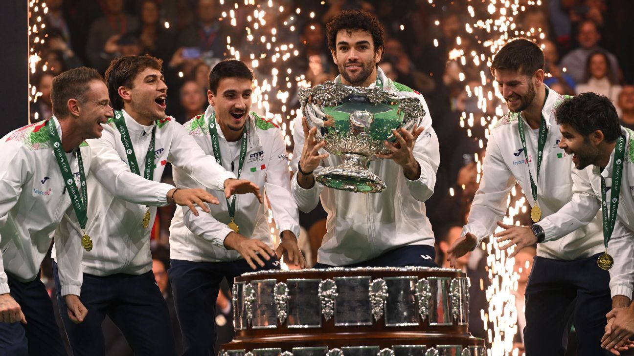 "Somos una máquina casi perfecta": el orgullo del capitán de Italia tras el tricampeonato de Copa Davis