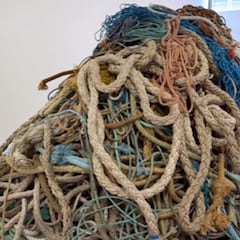 Un artista pone en venta cuerda vieja por más de un millón de euros: “Por peso, en realidad tiene muy buen valor”