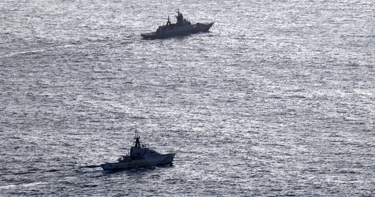 Reino Unido interceptó dos buques rusos en el canal de la Mancha