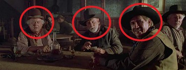 Pausa Regreso al Futuro 3 en el minuto 28 y 57 segundos, y verás a tres vaqueros que son auténticas leyendas del cine western 