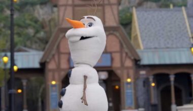 El mundo de Frozen en Disneyland París vendrá con un as bajo la manga: un Olaf realista parlante