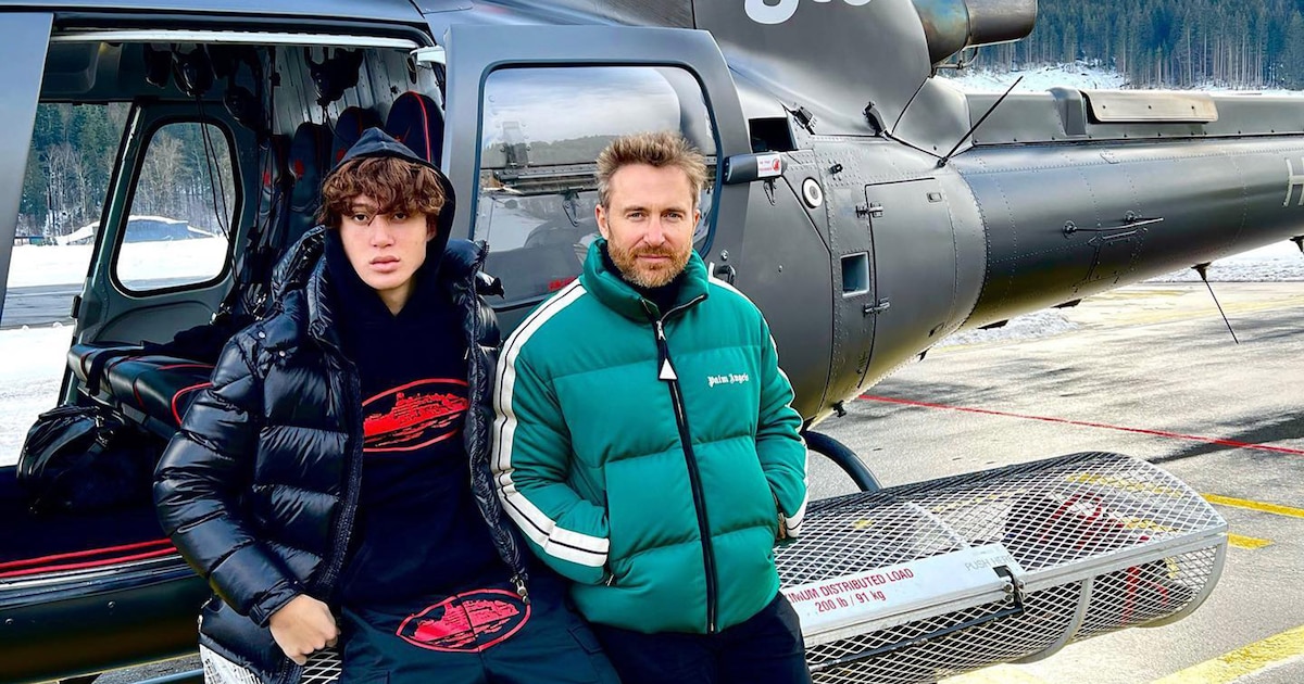 David Guetta y su hijo Elvis presumen de abdominales y conquistan las redes con su complicidad familiar