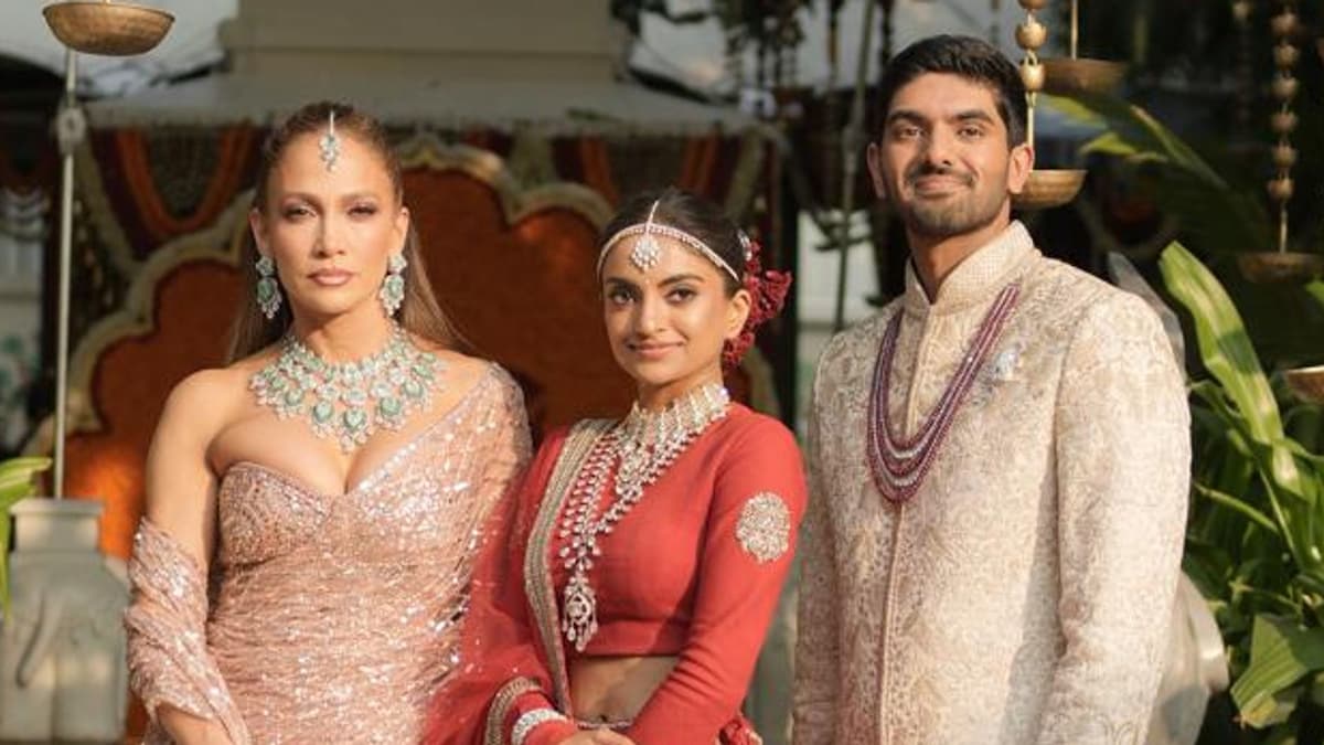 las fotos de la millonaria boda india que unió a dos grandes herederos