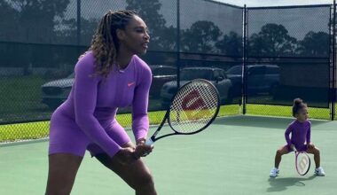 La heredera Williams que ya recibe "influencia tenística"