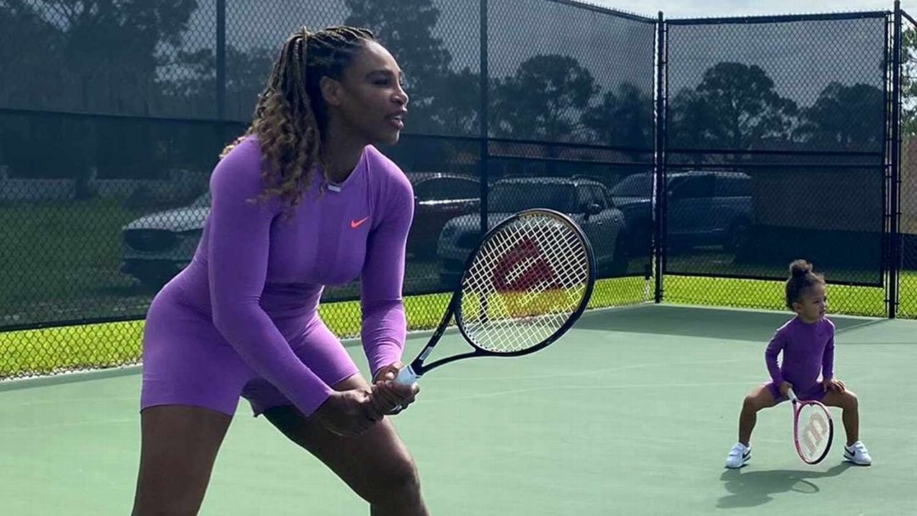 La heredera Williams que ya recibe "influencia tenística"