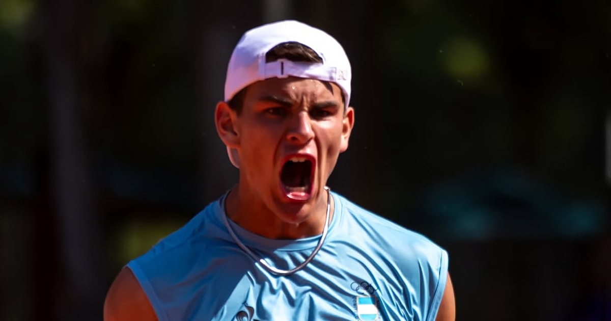 Dante Pagani, la nueva joya del tenis argentino: ganó su primer título profesional y dio un salto histórico en el ranking