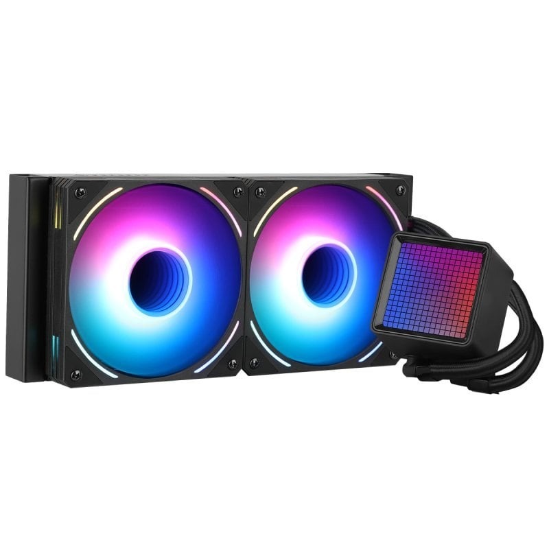 Forgeon Solum Refrigeración Líquida 240 ARGB Kit Liquid Cooler Negro