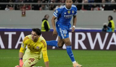 El Madrid encuentra su catarsis ante Olympiacos gracias a Vinicius y Mbappé - El Mundo