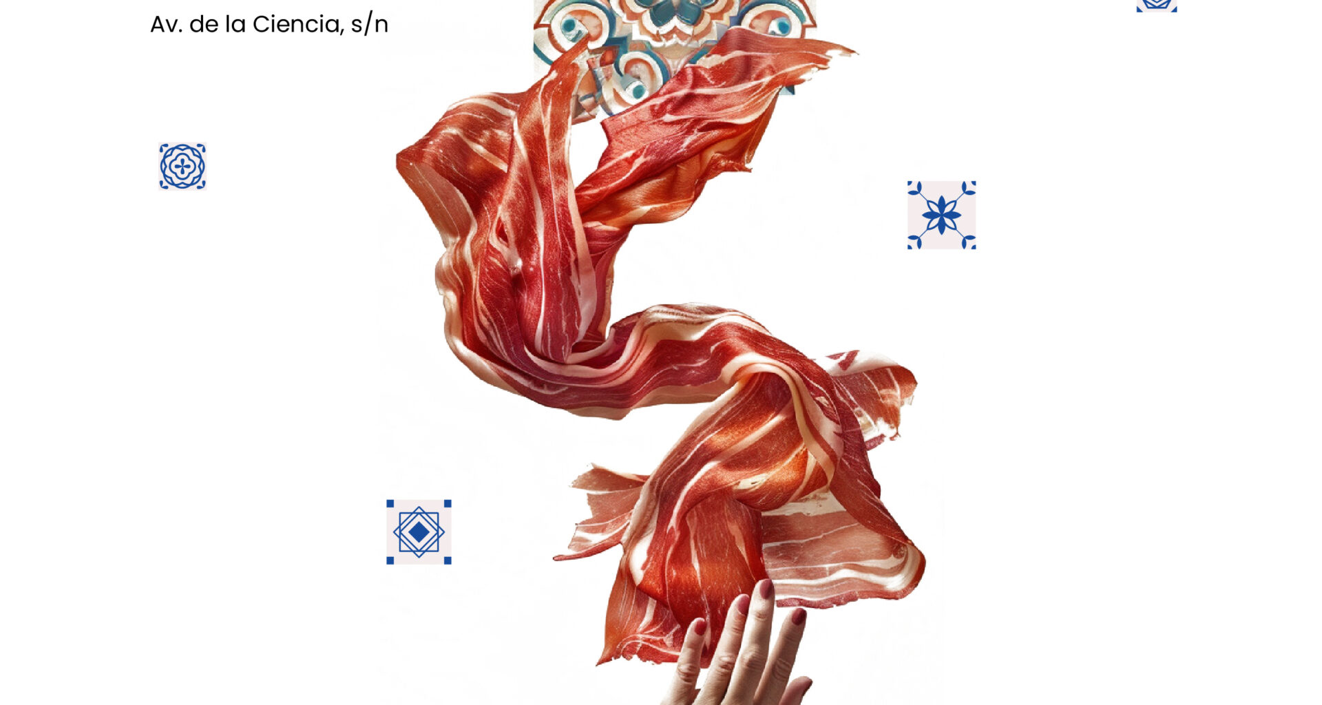 Granada inspira el cartel del XIII Congreso Mundial del Jamón - Notas de prensa del sector porcino