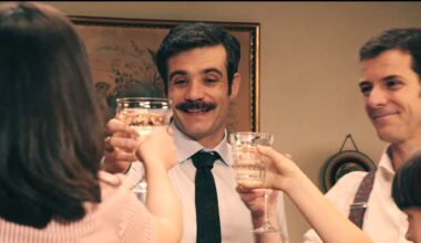 Joaquín celebra la puesta en marcha de su negocio con su familia