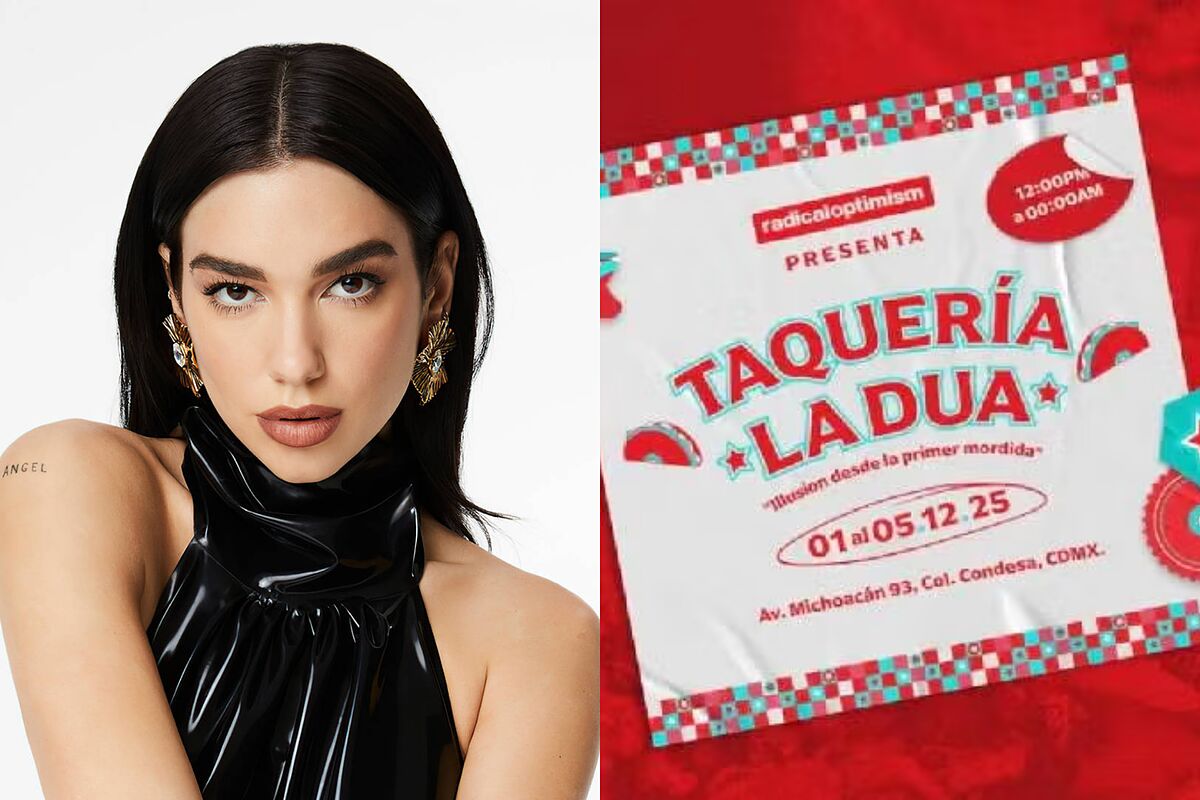 Dua Lipa inaugura taquería previo a sus conciertos en la Ciudad de México ¿Dónde es su ubicación? Horarios y precios - MARCA