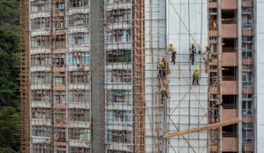 Los andamios de bambú de Hong Kong bajo sospecha tras el fatal incendio