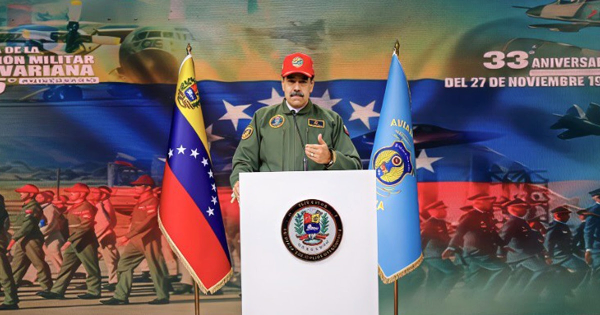 Maduro no asistió a la celebración de los 105 años de la Aviación Militar Bolivariana: envió un mensaje desde un recinto cerrado