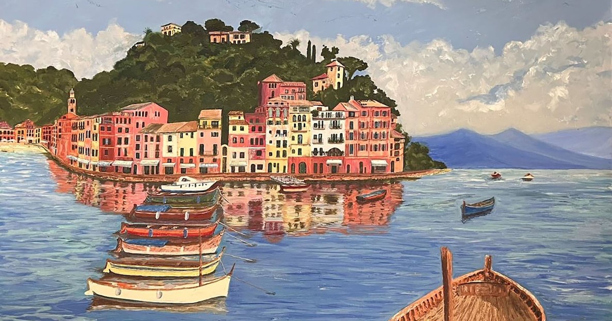 Santiago Serrano: el artista argentino que convierte el mar en emoción y color