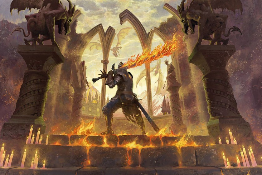 Si te suena esta pose, es porque este RPG está inspirado en Dark Souls y hecho al lado de tu casa; lo mejor es que saldrá en físico para PS5 - The Bearer & The Last Flame