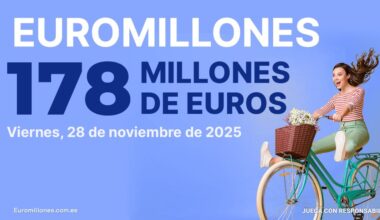 Euromillones: comprobar los resultados del sorteo de hoy, viernes 28 de noviembre