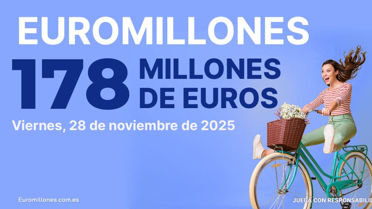 Euromillones: comprobar los resultados del sorteo de hoy, viernes 28 de noviembre