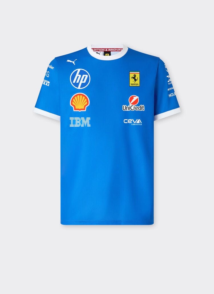 Edición Limitada Camiseta Réplica Puma Scuderia Ferrari HP Monza 2025