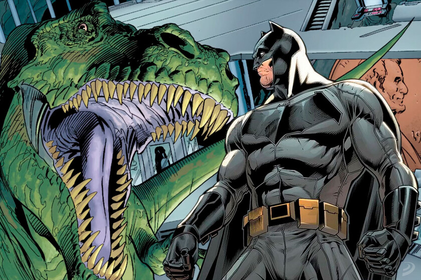 Batman tiene una moneda gigante y un dinosaurio en su Batcueva, y el origen es de lo más curioso