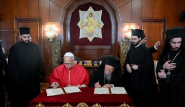 León XIV y Bartolomé: nunca usar el nombre de Dios para justificar guerras y violencia