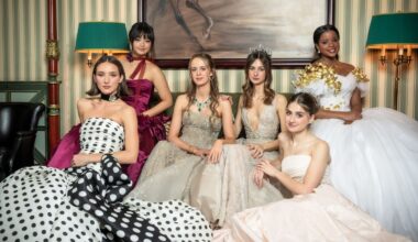 Lady Araminta, la nieta de Carolina Herrera y los vestidos más espectaculares de la noche