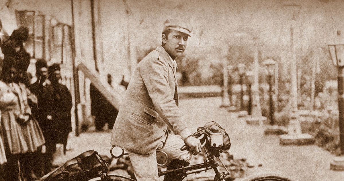 Frank Lenz, el ciclista aventurero que desapareció misteriosamente mientras daba la vuelta al mundo