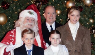 Charlène de Mónaco deslumbra con un abrigo de 3.000 euros en el encendido navideño: elaborado en Italia con mezcla de lana y cachemira