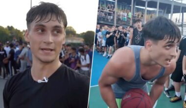 Matt Kiatipis es la sensación viral del baloncesto callejero. Lo que nadie tiene claro es si es realmente baloncesto