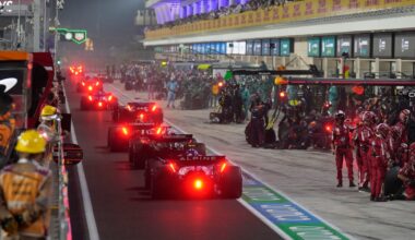 El caos de las paradas en el Gran Premio de Qatar por una normativa de la F1: 18 autos entraron en la misma vuelta