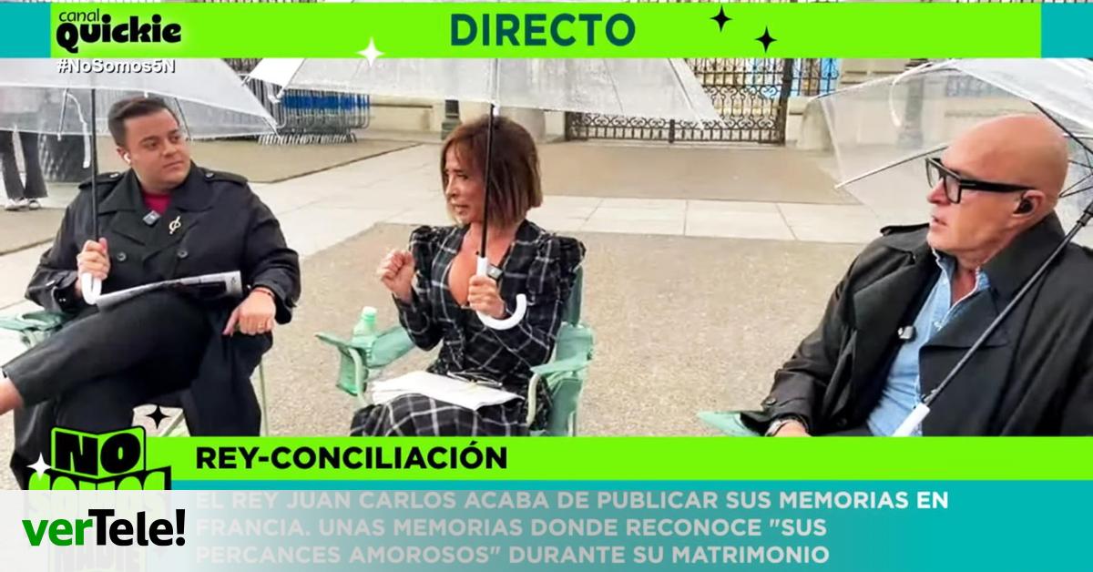 Patiño y Matamoros se plantaron en el Palacio Real pese a la lluvia