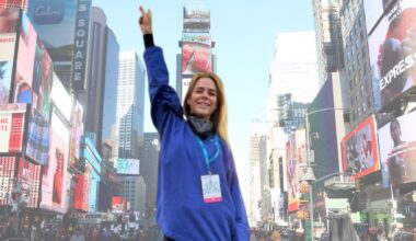 Amelia Bono debuta en la Maratón de Nueva York con 44 años: "No me lo creo"