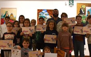 Mucha creatividad e imaginación para cerrar el taller “El dibujo a través del cómic”