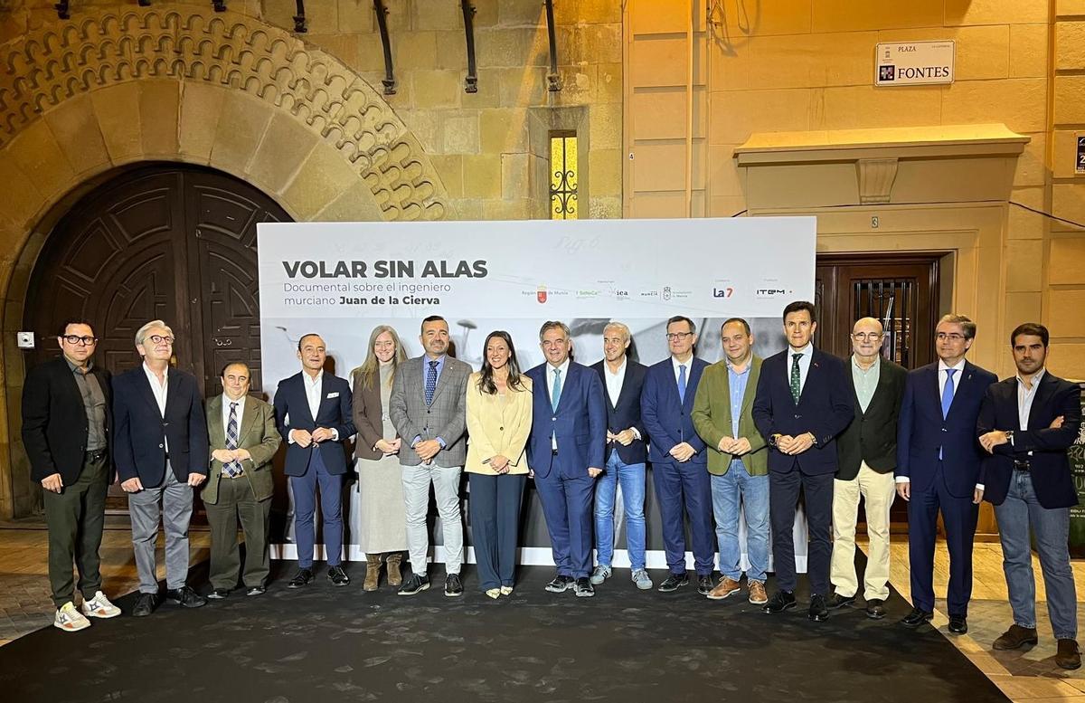 Equipo que ha hecho posible el documental 'Volas sin alas'