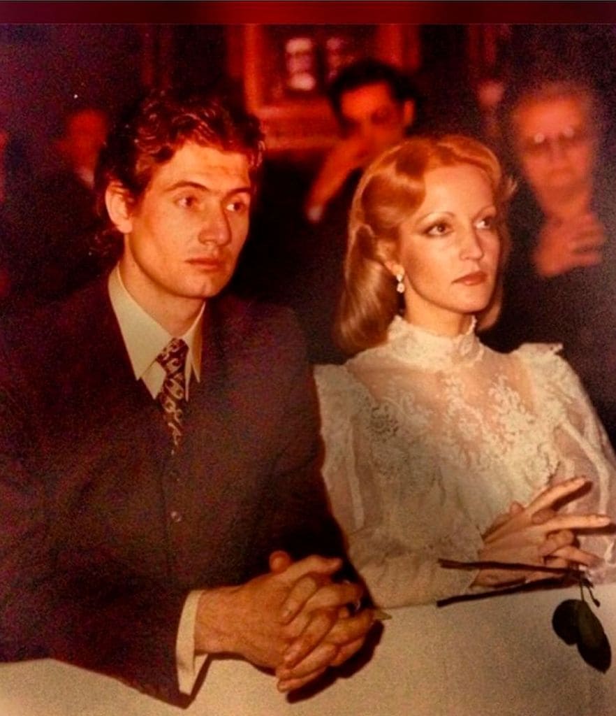 Carmen, en el día de su boda con Guillermo Capdevila 