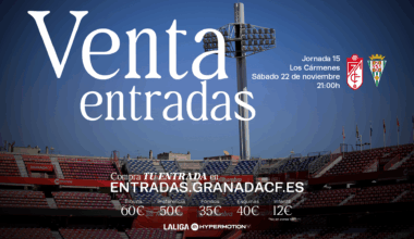 Precios y horarios de Venta de entradas para el Granada CF vs Córdoba CF | Granada CF