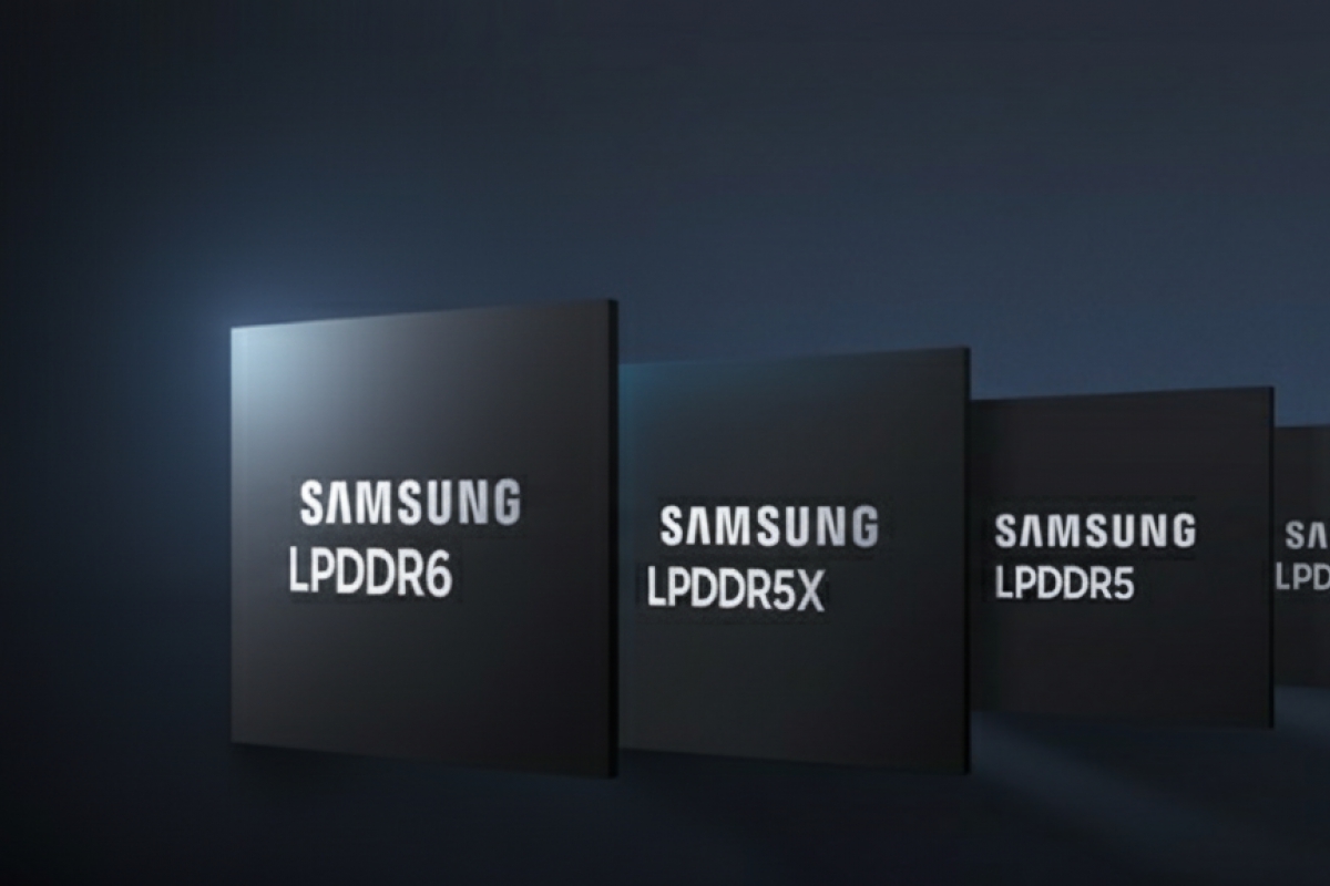 Samsung mostrará la LPDDR6 en el CES 2026, hasta 10,7 Gbps con un 21% menos de consumo que LPDDR5X