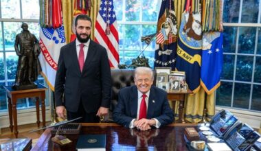 Trump rocía con su perfume a la delegación siria y pregunta esta impertinencia al presidente