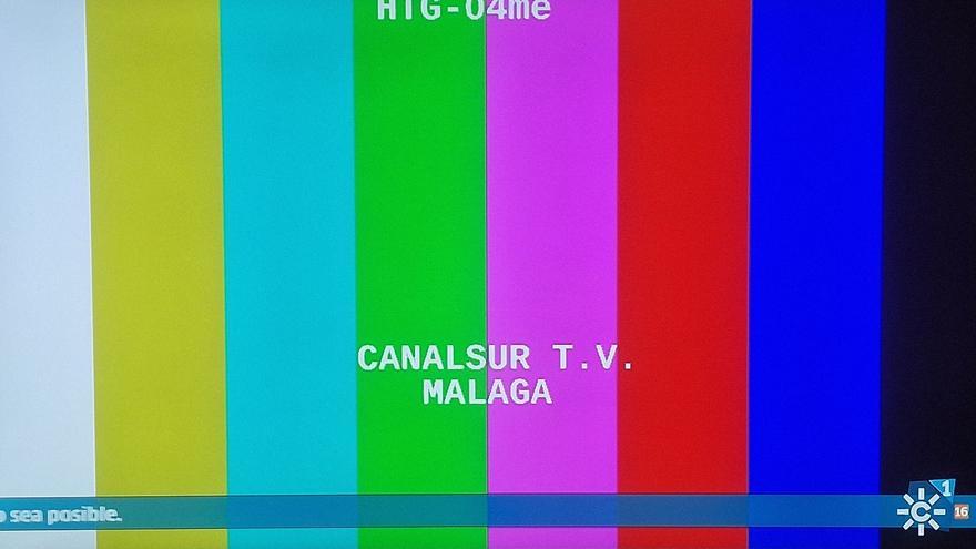 Canal Sur no emite durante tres horas por la huelga... pero se olvida al intérprete de lengua de signos